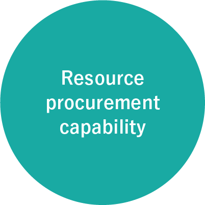Resource procurement capability